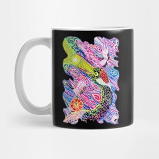 flying cranes Mug